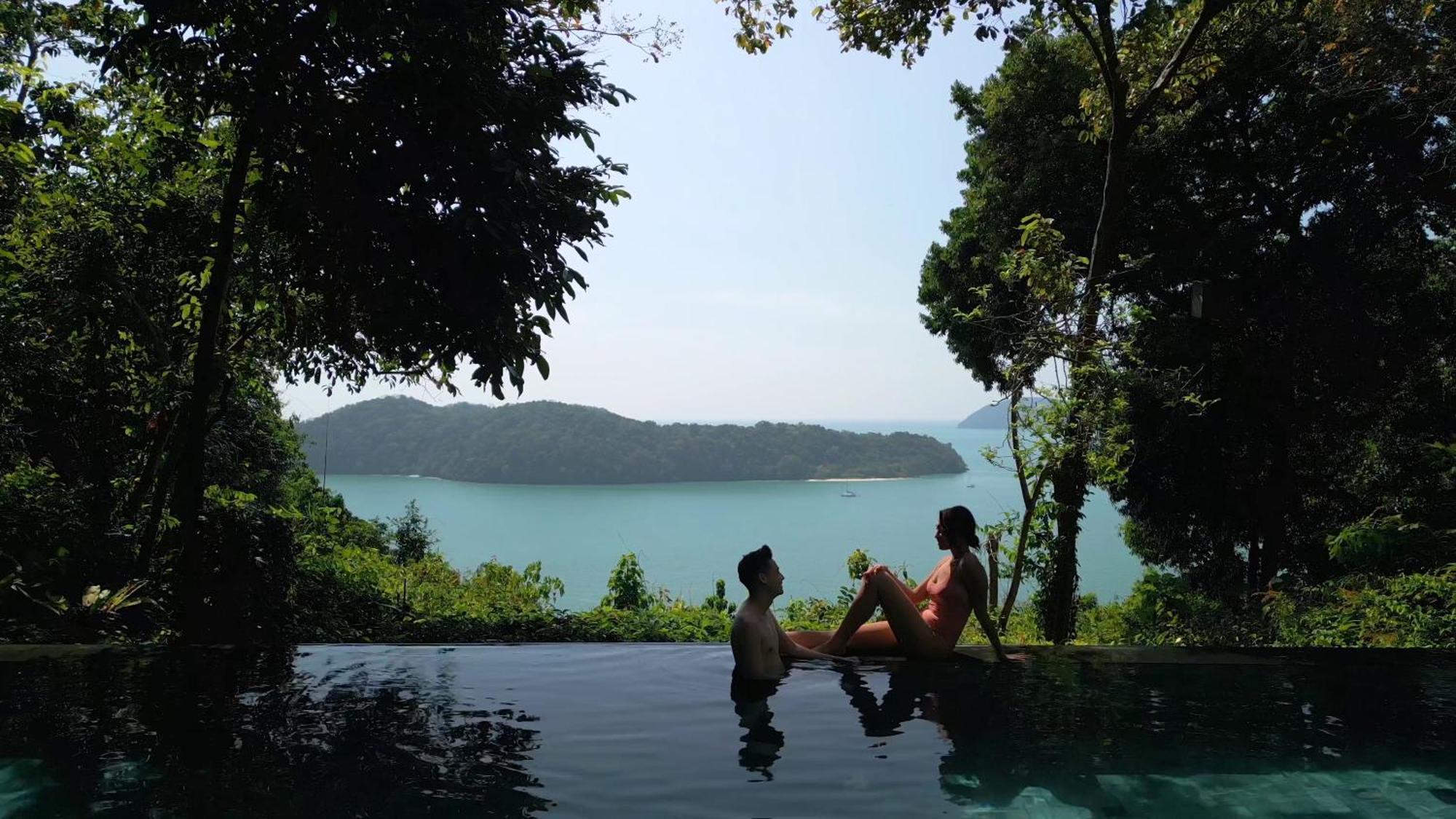 Ambong Pool Villas - Private Pool Pantai Cenang  Extérieur photo